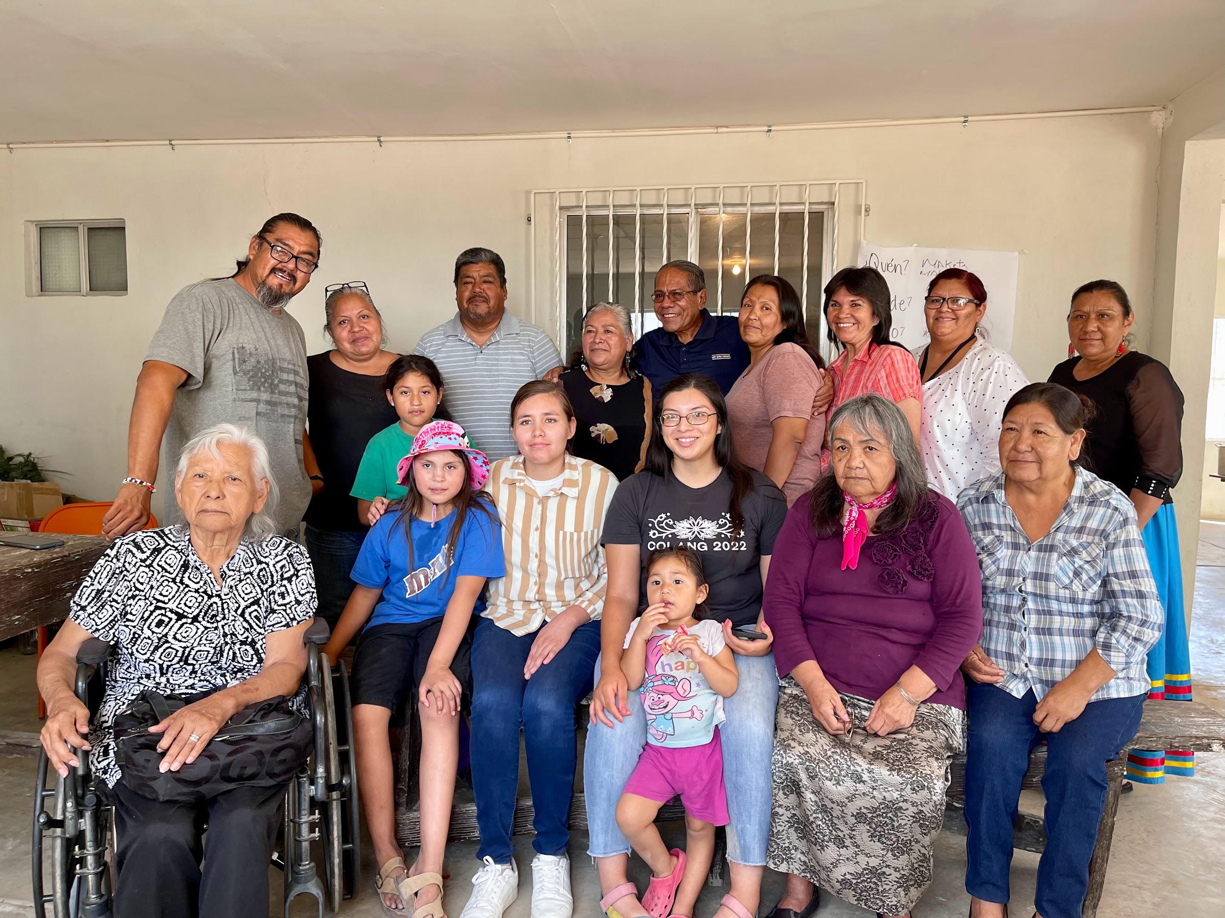 Photo of Cucapá community members